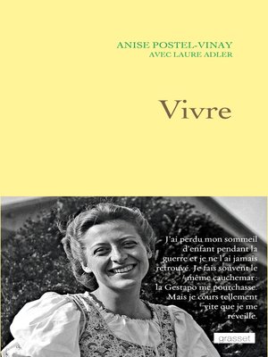 cover image of Vivre